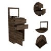 Cassel 2-Drawer Dresser Dark Walnut - as Pic