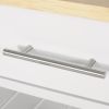 Enon Modern Kitchen Cart on Wheels White - as Pic