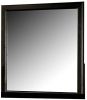 Louis Philippe III Mirror in Black 19504 - as Pic
