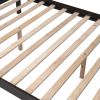 Stairway Twin-Over-Full Bunk Bed with Storage and Guard Rail for Bedroom - Espresso
