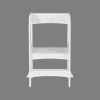 Child Standing Tower;  Step Stools for Kids;  Toddler Step Stool for Kitchen Counter;  White - White