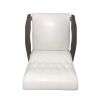 Katharine Mid-Century Fabric Modern Accent Chair - as Pic