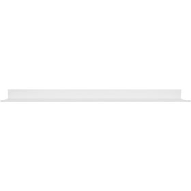 Hangman L-48-W No-Stud Floating Shelf (White Powder Coat; 48-In.)